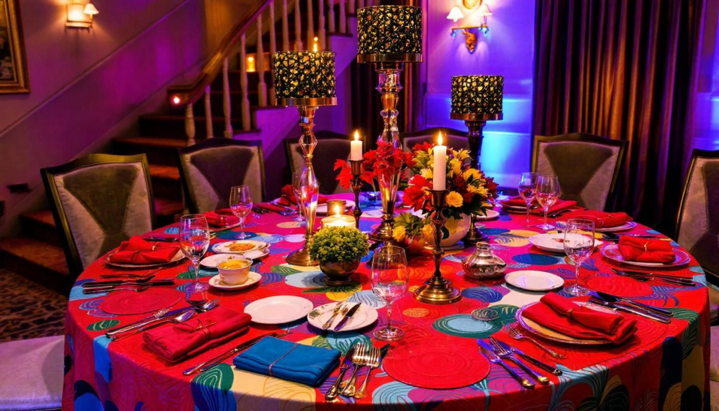 Maximiser l'impact visuel d'un dîner : Utilisation stratégique des nappes et chemins de table